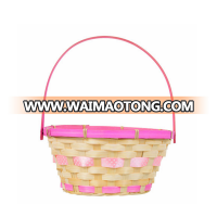 2018 easter cheap high quality hot sale bamboo basket