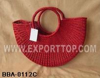 Hot-sale natural sea grass handle bags (Skype : July.etop)