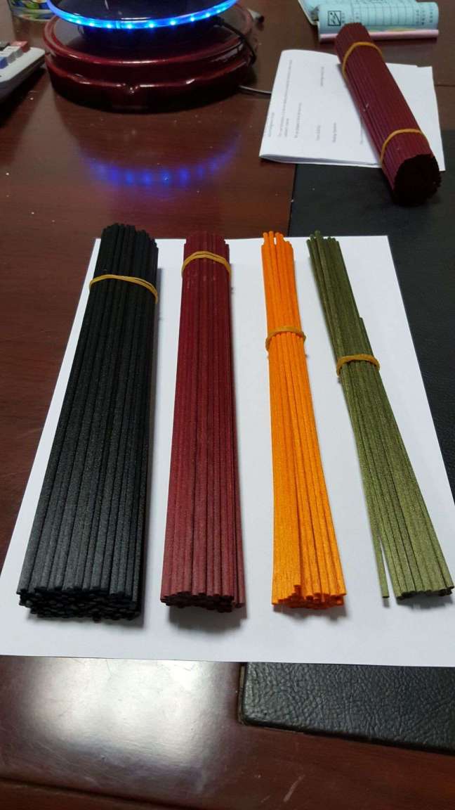 Dyeing Polyester Rattan Reed Sticks for Reed Diffuser, Home Deco Incense Sticks