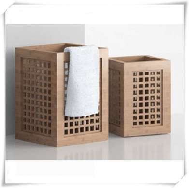 Waterproof Bamboo Laundry Basket with High Quality